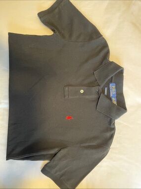 Polo by Ralph Lauren Black Polo with Red Pony Logo